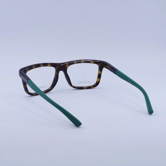 Gucci GG1737O Eyeglasses Havana Grey Acetate GUCCI GG1737O-004-54 Eyeglasses Eye Glasses 004 HAVANA  main image 4
